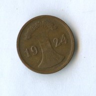 2 пфеннига 1924 года (10860)