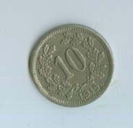 10 геллеров 1915 года (10960)