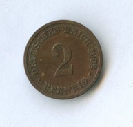 2 пфеннига 1908 года (11286)