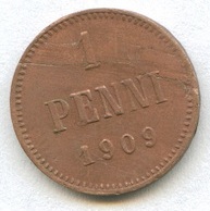 1 пенни 1909 года   (992)
