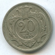 20 геллеров 1895 года (есть в наличии 1893, 94, 1908 гг.)  (1025)