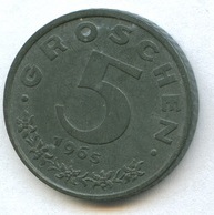 5 грошей 1965 года  (1045)