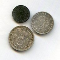 Набор 1, 15 пфеннигов, 2 марки (14154)