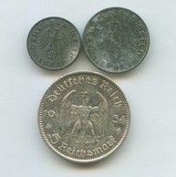 Набор 1, 10 пфеннигов, 5 марок (13341)