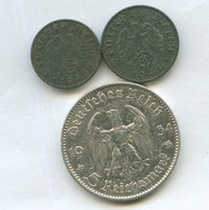 Набор 1, 5 пфеннигов, 5 марок (13343)