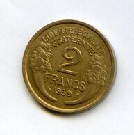 2 франка 1939 года (14294)
