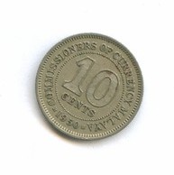 10 центов 1950 года  Брит. Малайя  (1808)