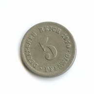 5 пфеннигов 1910 года  (2506)