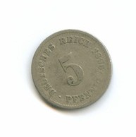 5 пфеннигов 1896 года  (2522)