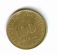 100 песо 1978 года (есть 1970, 1980)  (2844)