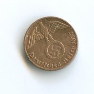 1 пфенниг 1937 года  со свастикой   (3037) есть другие монетные дворы