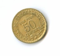 50 сантимов 1927 года (5206)