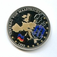 Настольная медаль "10-летие евро"  (6338)