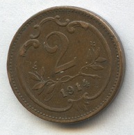 2 пфеннига 1914 год  (663)