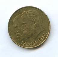 Настольная медаль Германии 1986 года (7626)