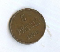 5 пенни 1908 года (9851)