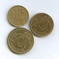 Набор монет 20, 50 пенни, 10 марок (10633)