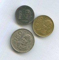 Набор монет 10, 20 , 50 песо (10655)