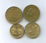 Набор монет 50, 100, 500 рупий (10663)