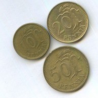 Набор монет 10, 20 , 50 пенни (10673)