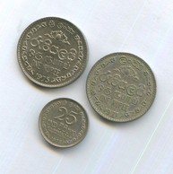 Набор 25 центов, 1 рупия (10717)