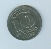 10 пфеннигов 1920 года (10968)