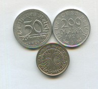 Набор 50 пфеннигов, 200 марок (13060)