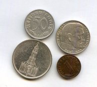 Набор 1, 50 пфеннигов, 2, 5 марок (14150)