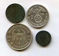 Набор 1, 10 пфеннигов,2, 5 марок (14152)