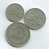 Набор 1, 2, 5 франков (13133)