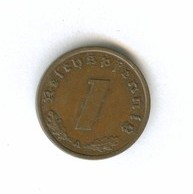 1 пфенниг 1939 года  со свастикой  (1308) есть другие монетные дворы
