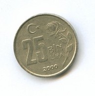 25 бин (25000) лир  2000 года (в наличии 1996, 1998 годы)   (1329)