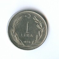 1 лира 1975 года (есть 1960, 62, 64. 65, 66, 68, 70. 71,72)   (2416)