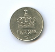 1 крона 1978 года  (2428)