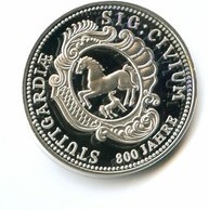 Настольная медаль "800 лет Штутгарту"   (2451)
