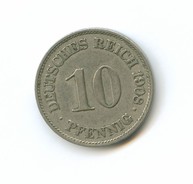10 пфеннигов 1908 года  (2540)