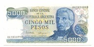 5 000 песо 1977-83 гг.  (2650)