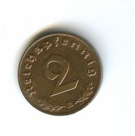 2 пфеннига 1939 года со свастикой  (2993) есть другие монетные дворы