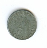 5 пфеннигов 1940 года со свастикой (3007)  есть другие монетные дворы