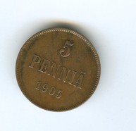 5 пенни 1905 года  (3763)