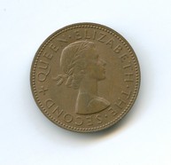 1/2 пенни 1960 года (в наличии 1959 год) (3980)