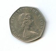 50 пенсов 1998 года  (4995)