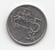 5 крон 1993 года (5082)