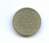 50 песо 1991 года (6825)