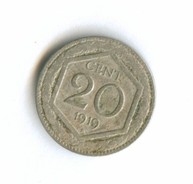 20 сантимов 1919 года (8770)