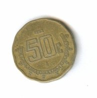 50 сентаво 1993 года (в наличии 199, 1997, 1998, 2001 гг)  (8940)