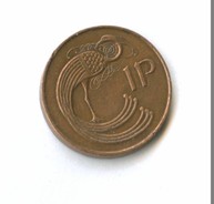 1 пенни (в наличии 1980 год) (8992)